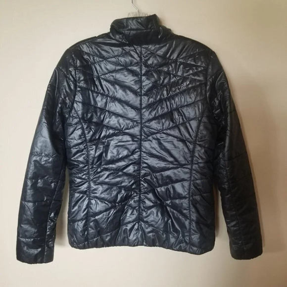 Spyder Black Puffer Jacket Lightweight M - Picture 2 of 12